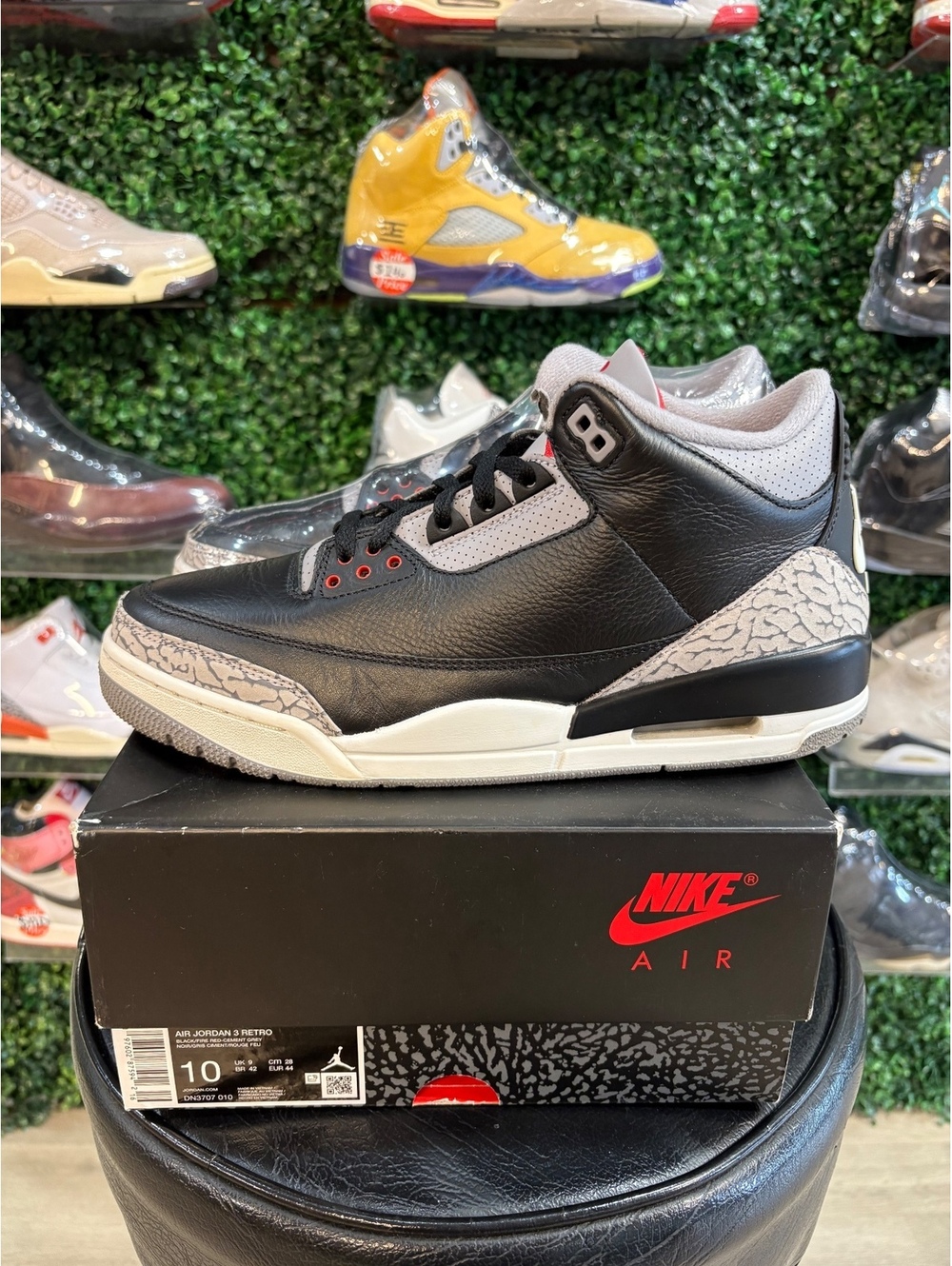 Air Jordan 3 OG “Black Cement” 2024 Men’s 10